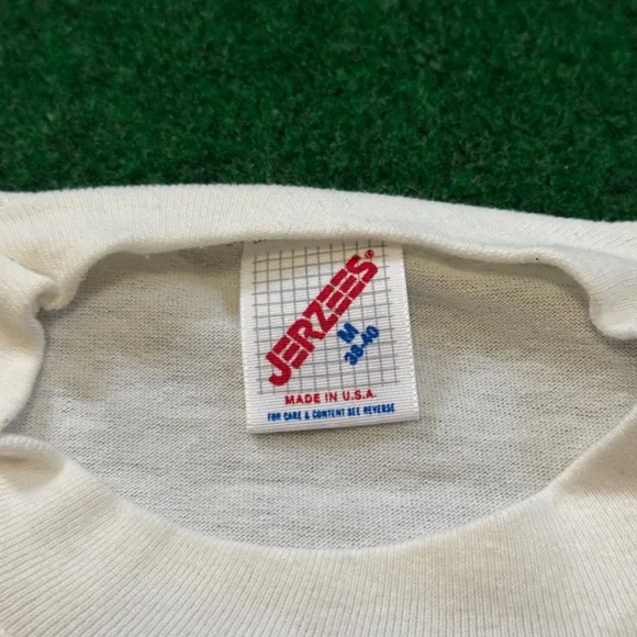 Vintage Chic Fil A 80s 90s Cow Tee Retro Double Sided S/M T Shirt 18x26 - Picture 6 of 8